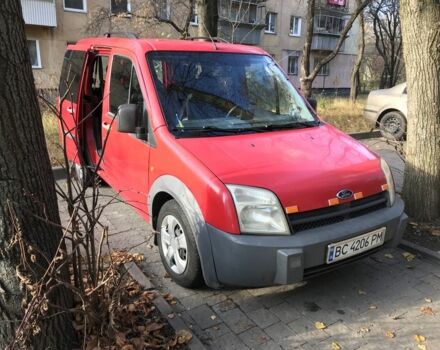 Червоний Форд Турнео Коннект, об'ємом двигуна 1.8 л та пробігом 239 тис. км за 3700 $, фото 5 на Automoto.ua