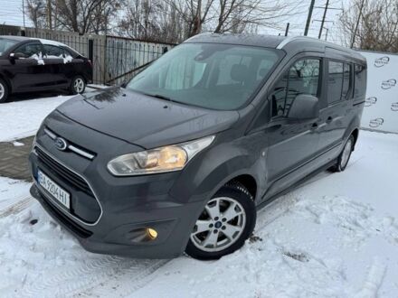 Серый Форд Турнео Коннект, объемом двигателя 1.5 л и пробегом 250 тыс. км за 11500 $, фото 1 на Automoto.ua