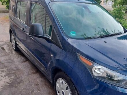 Синий Форд Турнео Коннект, объемом двигателя 1.5 л и пробегом 147 тыс. км за 10500 $, фото 1 на Automoto.ua