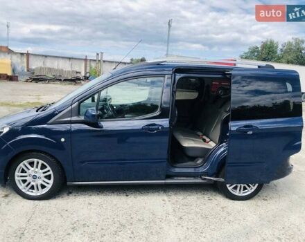 Синий Форд Tourneo Courier, объемом двигателя 1.5 л и пробегом 106 тыс. км за 15500 $, фото 1 на Automoto.ua