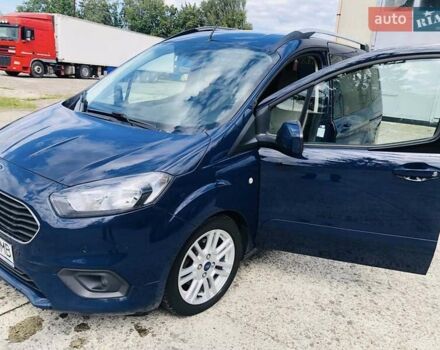 Синий Форд Tourneo Courier, объемом двигателя 1.5 л и пробегом 106 тыс. км за 15500 $, фото 12 на Automoto.ua