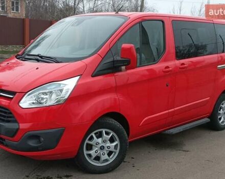 Красный Форд Турнео Кастом, объемом двигателя 2.2 л и пробегом 106 тыс. км за 22500 $, фото 1 на Automoto.ua