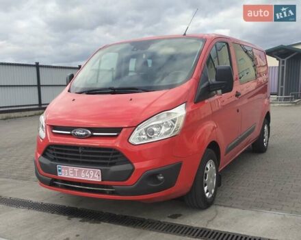 Червоний Форд Турнео Кастом, об'ємом двигуна 2 л та пробігом 267 тис. км за 14500 $, фото 1 на Automoto.ua