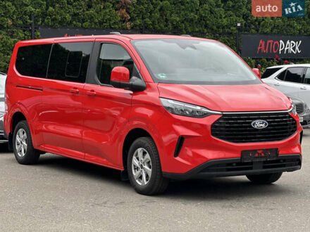 Форд Турнео Кастом 2024 в Киеве на Automoto.ua Красный Форд Турнео Кастом, объемом двигателя 2 л и пробегом 2 тыс. км за 55000 $, фото 1 на Automoto.ua