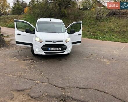Белый Форд Транзит Коннект, объемом двигателя 1.56 л и пробегом 273 тыс. км за 8200 $, фото 1 на Automoto.ua