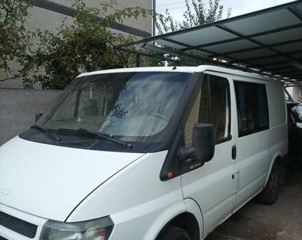 Белый Форд Транзит Коннект, объемом двигателя 2 л и пробегом 349 тыс. км за 4000 $, фото 1 на Automoto.ua