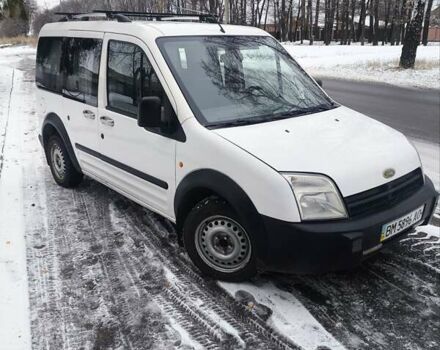 Белый Форд Транзит Коннект, объемом двигателя 1.8 л и пробегом 224 тыс. км за 3800 $, фото 1 на Automoto.ua