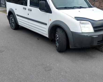 Белый Форд Транзит Коннект, объемом двигателя 1.8 л и пробегом 393 тыс. км за 4700 $, фото 1 на Automoto.ua