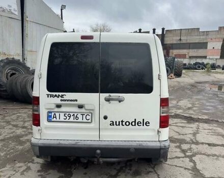 Белый Форд Транзит Коннект, объемом двигателя 1.8 л и пробегом 344 тыс. км за 4600 $, фото 1 на Automoto.ua