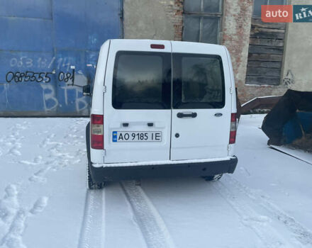 Белый Форд Транзит Коннект, объемом двигателя 1.8 л и пробегом 128 тыс. км за 4500 $, фото 2 на Automoto.ua