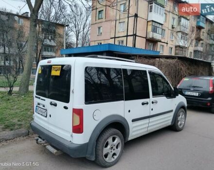Белый Форд Транзит Коннект, объемом двигателя 1.8 л и пробегом 254 тыс. км за 6000 $, фото 1 на Automoto.ua