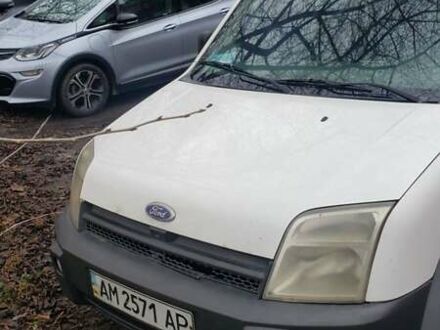 Белый Форд Транзит Коннект, объемом двигателя 1.8 л и пробегом 280 тыс. км за 4850 $, фото 1 на Automoto.ua