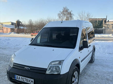 Белый Форд Транзит Коннект, объемом двигателя 1.75 л и пробегом 240 тыс. км за 4800 $, фото 1 на Automoto.ua
