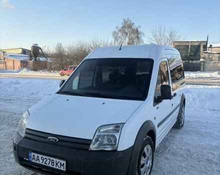 Белый Форд Транзит Коннект, объемом двигателя 1.75 л и пробегом 240 тыс. км за 4800 $, фото 1 на Automoto.ua