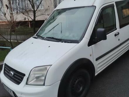 Белый Форд Транзит Коннект, объемом двигателя 1.8 л и пробегом 212 тыс. км за 5500 $, фото 1 на Automoto.ua