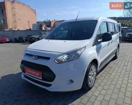 Белый Форд Транзит Коннект, объемом двигателя 1.56 л и пробегом 240 тыс. км за 9500 $, фото 1 на Automoto.ua