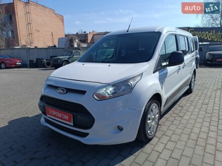 Белый Форд Транзит Коннект, объемом двигателя 1.56 л и пробегом 240 тыс. км за 9700 $, фото 1 на Automoto.ua