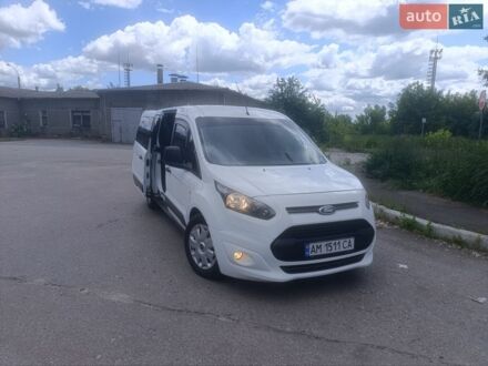 Білий Форд Транзит Коннект, об'ємом двигуна 1.6 л та пробігом 154 тис. км за 10900 $, фото 1 на Automoto.ua