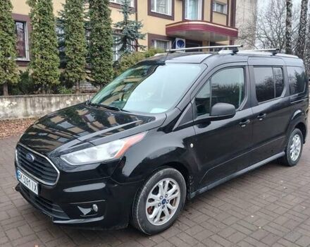 Черный Форд Транзит Коннект, объемом двигателя 2 л и пробегом 226 тыс. км за 17000 $, фото 1 на Automoto.ua
