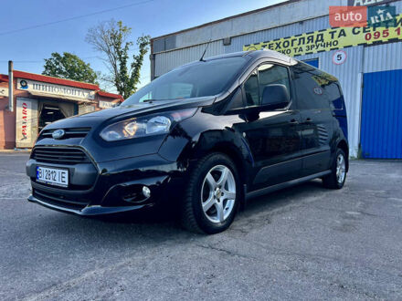Черный Форд Транзит Коннект, объемом двигателя 1.5 л и пробегом 185 тыс. км за 10500 $, фото 1 на Automoto.ua