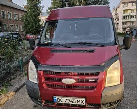Красный Форд Транзит Коннект, объемом двигателя 2.2 л и пробегом 400 тыс. км за 6500 $, фото 16 на Automoto.ua