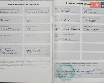 Красный Форд Транзит Коннект, объемом двигателя 1.5 л и пробегом 84 тыс. км за 15500 $, фото 1 на Automoto.ua