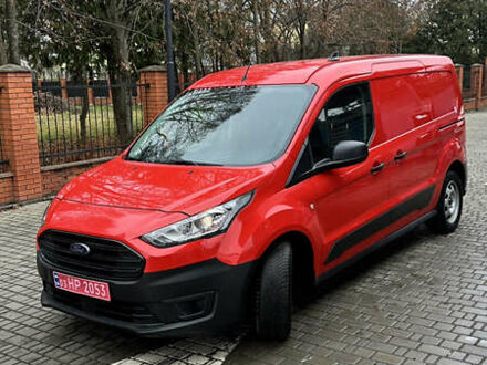 Красный Форд Транзит Коннект, объемом двигателя 1.5 л и пробегом 177 тыс. км за 9900 $, фото 1 на Automoto.ua