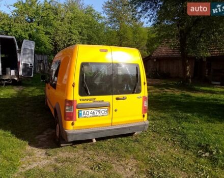 Желтый Форд Транзит Коннект, объемом двигателя 1.8 л и пробегом 450 тыс. км за 3200 $, фото 2 на Automoto.ua
