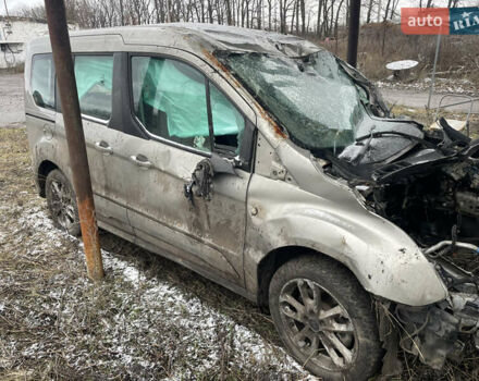 Серый Форд Транзит Коннект, объемом двигателя 1.4 л и пробегом 140 тыс. км за 3000 $, фото 2 на Automoto.ua