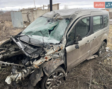 Серый Форд Транзит Коннект, объемом двигателя 1.4 л и пробегом 140 тыс. км за 3000 $, фото 3 на Automoto.ua