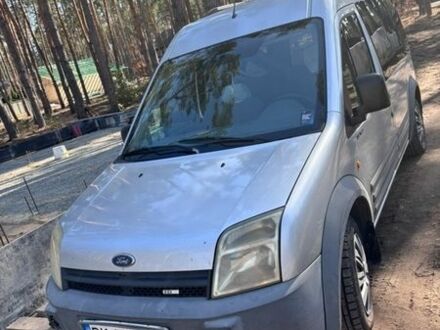 Серый Форд Транзит Коннект, объемом двигателя 1.8 л и пробегом 284 тыс. км за 3700 $, фото 1 на Automoto.ua