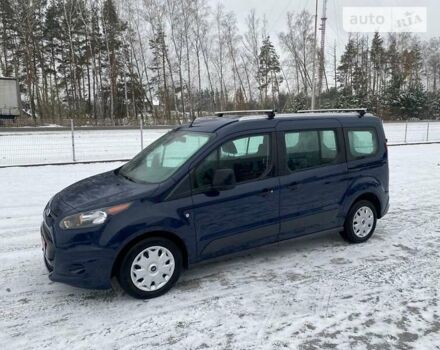 Синий Форд Транзит Коннект, объемом двигателя 1.5 л и пробегом 172 тыс. км за 13570 $, фото 1 на Automoto.ua
