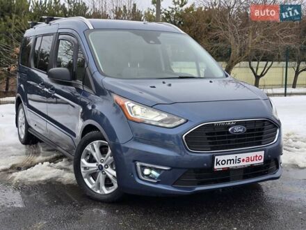 Синій Форд Транзит Коннект, об'ємом двигуна 2 л та пробігом 77 тис. км за 14499 $, фото 1 на Automoto.ua