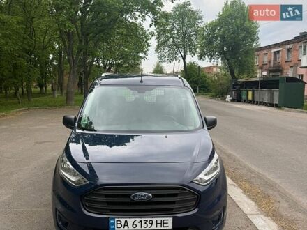 Синий Форд Транзит Коннект, объемом двигателя 1.5 л и пробегом 230 тыс. км за 14000 $, фото 1 на Automoto.ua