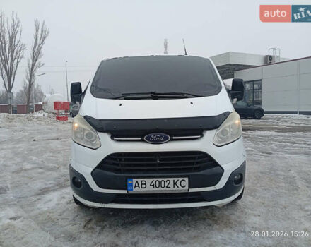 Белый Форд Транзит Кастом, объемом двигателя 2.2 л и пробегом 269 тыс. км за 8800 $, фото 1 на Automoto.ua