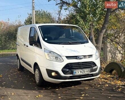 Белый Форд Транзит Кастом, объемом двигателя 2.2 л и пробегом 238 тыс. км за 7699 $, фото 1 на Automoto.ua