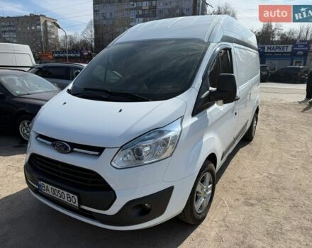 Белый Форд Транзит Кастом, объемом двигателя 2.2 л и пробегом 279 тыс. км за 12500 $, фото 1 на Automoto.ua