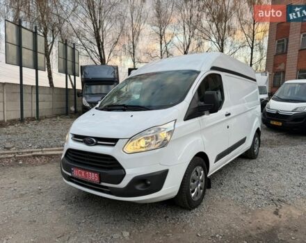 Білий Форд Транзит Кастом, об'ємом двигуна 2 л та пробігом 292 тис. км за 14300 $, фото 1 на Automoto.ua
