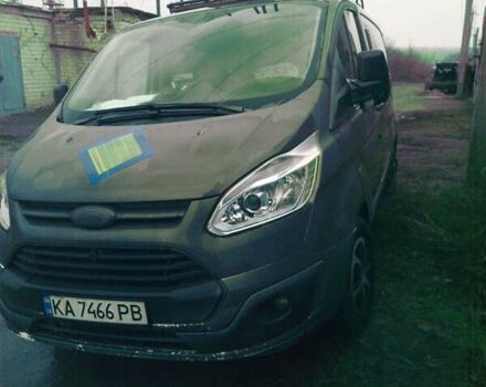 Белый Форд Транзит Кастом, объемом двигателя 2 л и пробегом 145 тыс. км за 10000 $, фото 1 на Automoto.ua