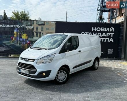 Белый Форд Транзит Кастом, объемом двигателя 2 л и пробегом 255 тыс. км за 14000 $, фото 1 на Automoto.ua