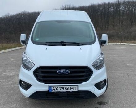 Белый Форд Транзит Кастом, объемом двигателя 2 л и пробегом 308 тыс. км за 14500 $, фото 2 на Automoto.ua