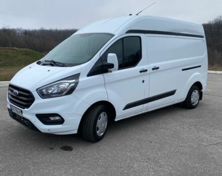 Белый Форд Транзит Кастом, объемом двигателя 2 л и пробегом 308 тыс. км за 14500 $, фото 1 на Automoto.ua