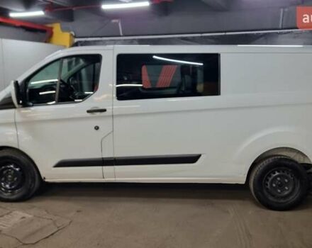 Белый Форд Транзит Кастом, объемом двигателя 2 л и пробегом 225 тыс. км за 18500 $, фото 2 на Automoto.ua