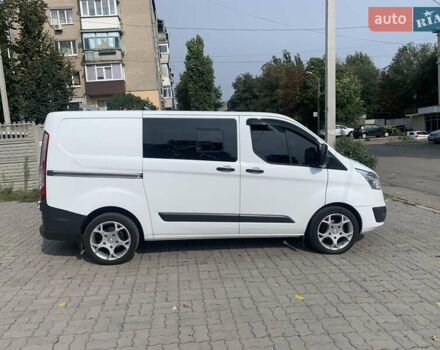 Білий Форд Транзит Кастом, об'ємом двигуна 2 л та пробігом 91 тис. км за 16000 $, фото 1 на Automoto.ua