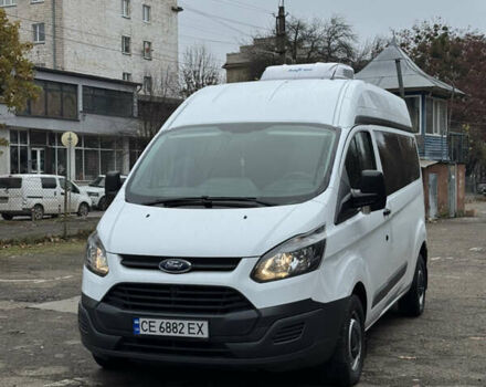 Белый Форд Транзит Кастом, объемом двигателя 2.2 л и пробегом 98 тыс. км за 17500 $, фото 2 на Automoto.ua