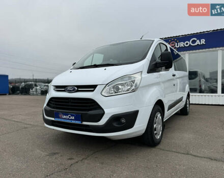 Білий Форд Транзит Кастом, об'ємом двигуна 2.2 л та пробігом 191 тис. км за 16800 $, фото 1 на Automoto.ua