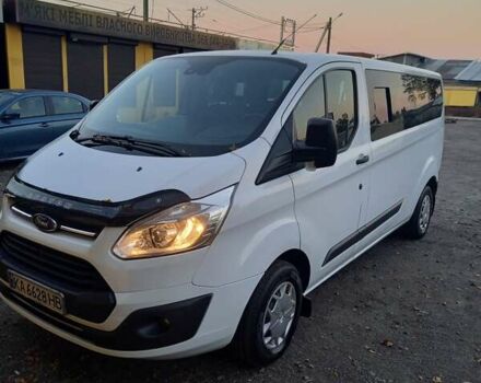 Белый Форд Транзит Кастом, объемом двигателя 2 л и пробегом 296 тыс. км за 13900 $, фото 2 на Automoto.ua
