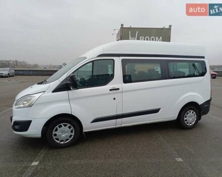 Белый Форд Транзит Кастом, объемом двигателя 2.2 л и пробегом 123 тыс. км за 22500 $, фото 2 на Automoto.ua