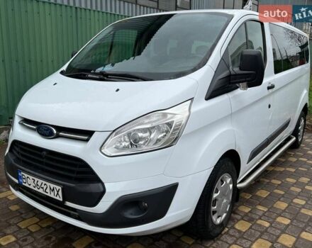 Білий Форд Транзит Кастом, об'ємом двигуна 2 л та пробігом 220 тис. км за 16000 $, фото 1 на Automoto.ua
