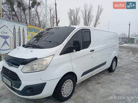 Белый Форд Транзит Кастом, объемом двигателя 2.2 л и пробегом 269 тыс. км за 8800 $, фото 1 на Automoto.ua
